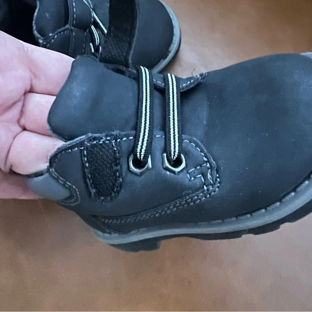 Garanimals Kids Toddler Size 4 Black Boots Shoes Booties